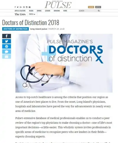 Doctors Of Distinction 2018