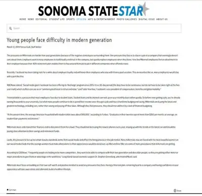 Young People Face Difficulty In Modern Generation