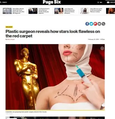 Plastic Surgeon Reveals How Stars Look Flawless On The Red Carpet