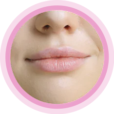 close up of a woman's lips  