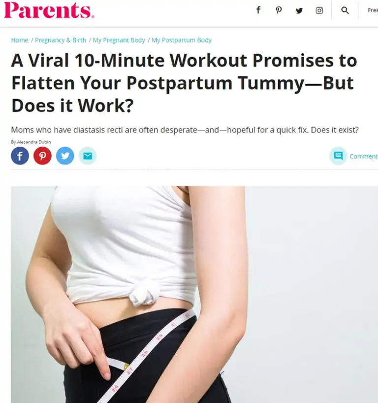 A Viral 10-minute Workout Promises To Flatten Your Postpartum Tummy—but Does It Work?